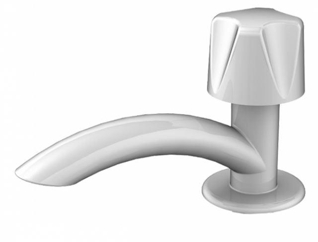 Torneira lavatório especial PP Branco